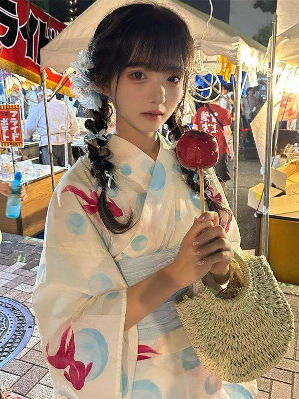 伝統的な日本の着物ドレス写真撮影女の子向けのおしゃれな民族衣 - Ethnic Fashion Online のレビューと価格