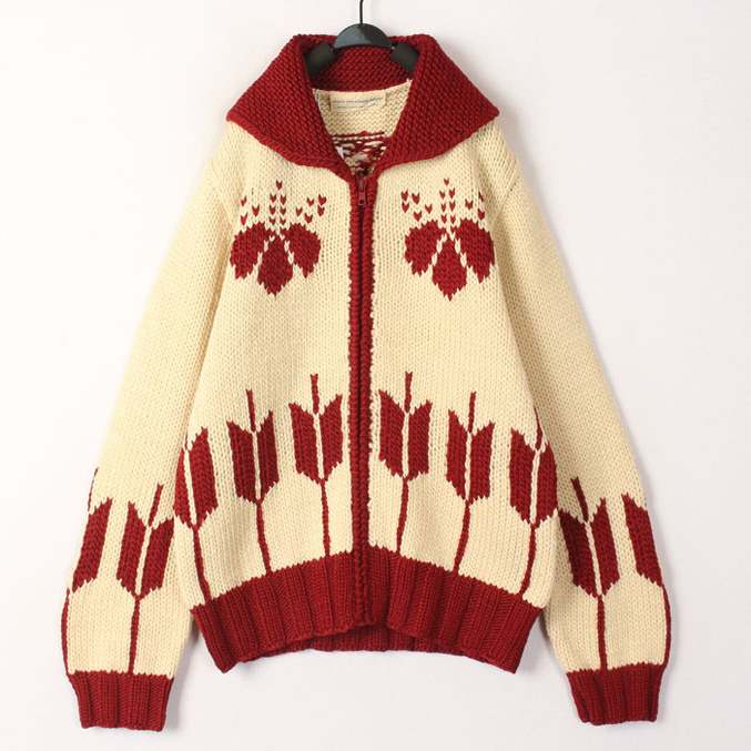 ヴィンテージ ルーズ レディース ニット カーディガン エス - Ethnic Fashion Online のレビューと価格