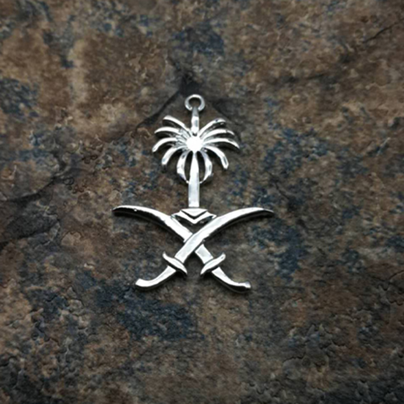 サウジアラビアのエンブレムロゴサウジアラビアゴールドロザリオ - Ethnic Fashion Logo のレビューと価格