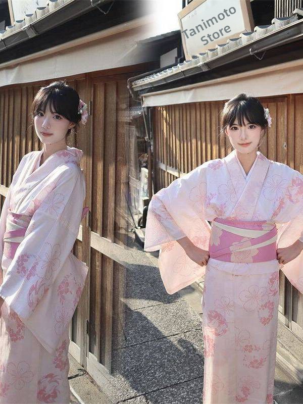 伝統的な日本の着物写真撮影用衣装ティーンガールヴィンテージス - Ethnic Fashion Online のレビューと価格
